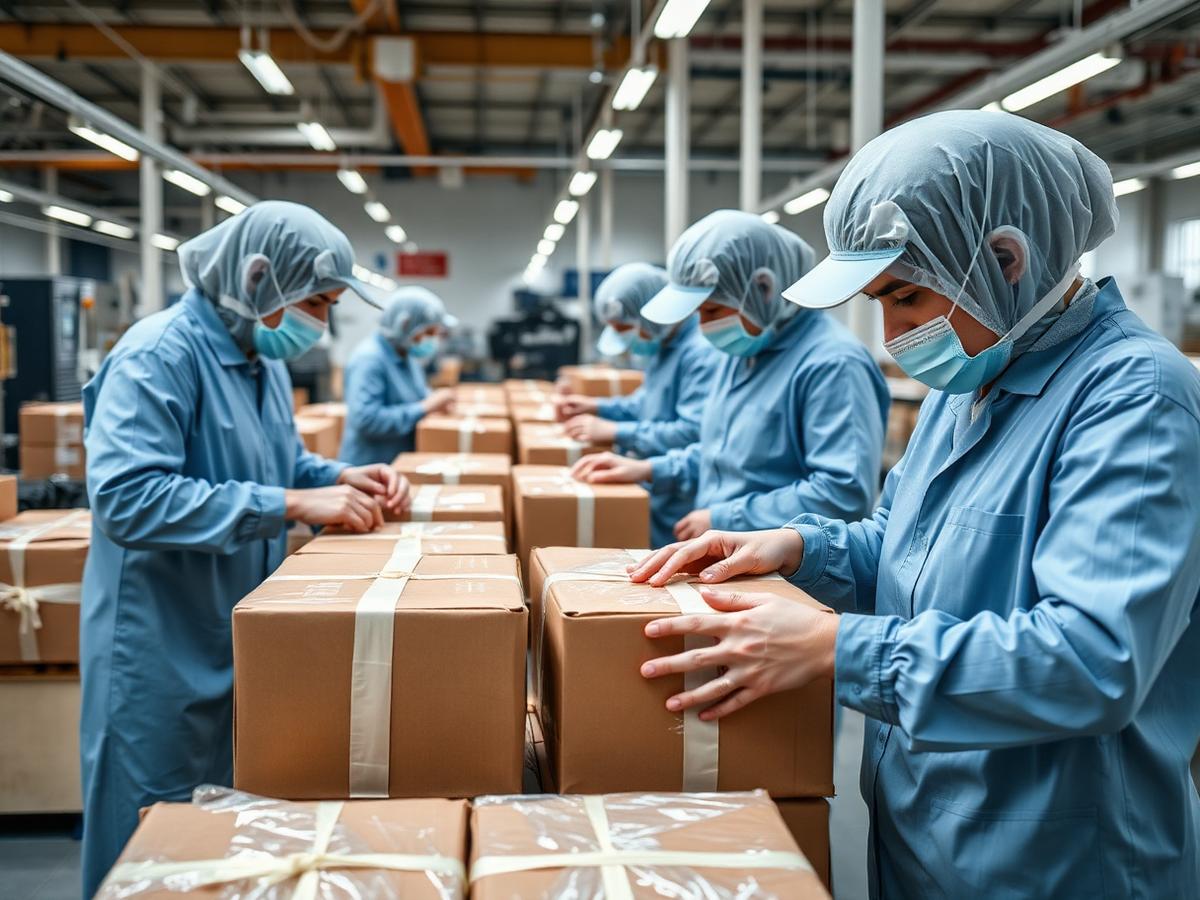 Packaging line